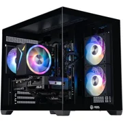 ABS Flux II Aqua Gaming PC Powered by Asus - Windows 11 - Intel Core i7-14700F - GeForce RTX 5070 12GB - DLSS 4 - 32GB DDR5 6000 - 1TB M.2 SSD