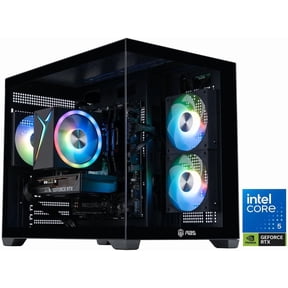 ABS Flux II Aqua Gaming PC - Windows 11 - Intel Core 5 120 - Nvidia GeForce RTX 5060 8GB - DLSS 4 - 32GB DDR4 3200 - 1TB M.2 SSD