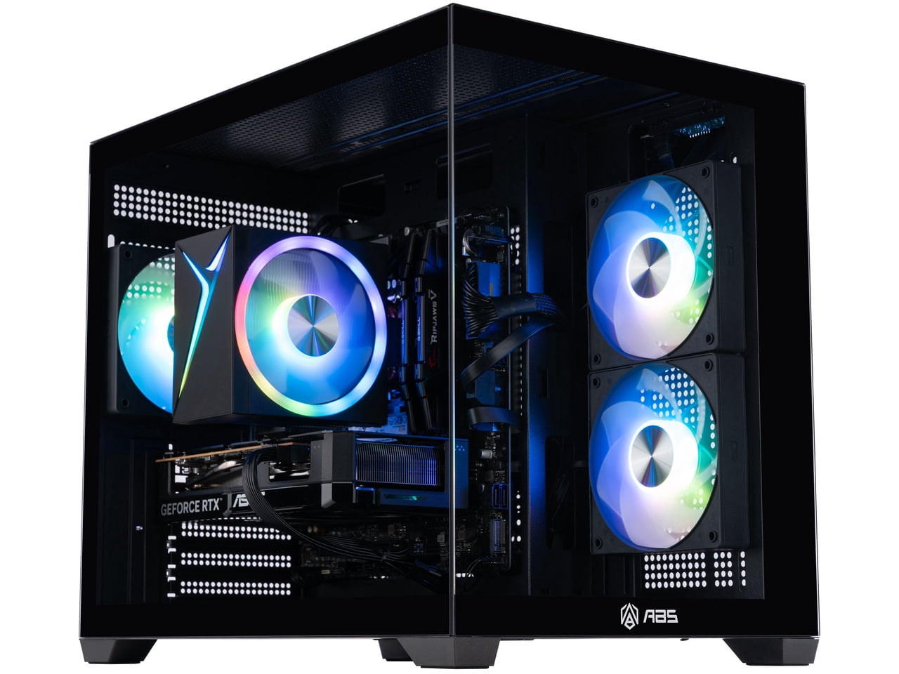ABS Flux II Aqua Prebuilt Gaming PC - Windows 11 - Intel Core i7-14700F ...