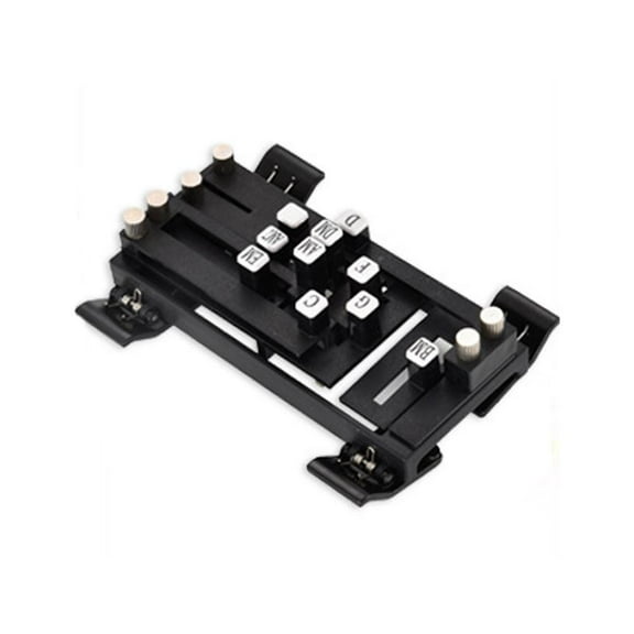 ABS Guitar Chord Trainer For 38-42 Inch Folk Guitars With One-Touch Chord Buttons And Easy Transition Practice Aid