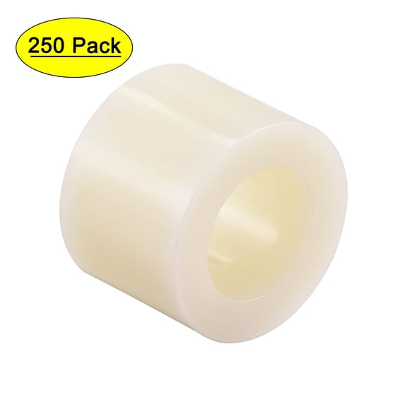 ABS ID 8.2mm OD 14mm Length 10mm Round Spacer Beige 250 Pack