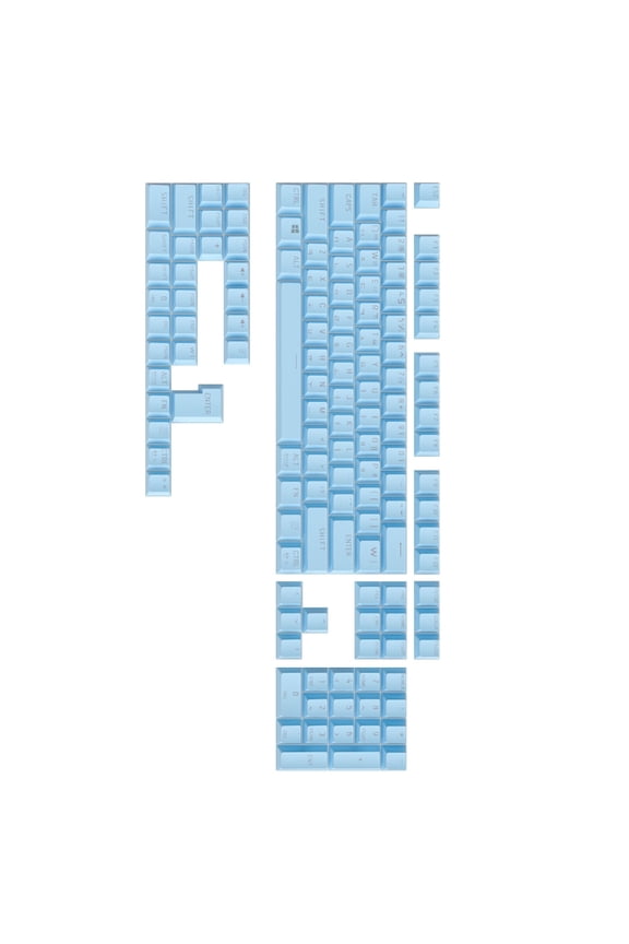 ABS Korean Keycap Set, OEM Height, Full Coverage for 61/64/68/75//98/104/108 Switches Mechanical Keyboards