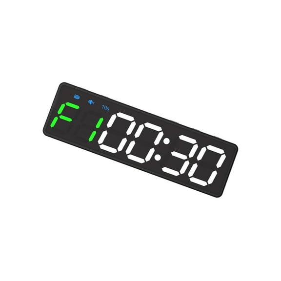 ABS Large Digital Display Portable Gym Timer Clock Interval LED Count Down Durability ABS Made