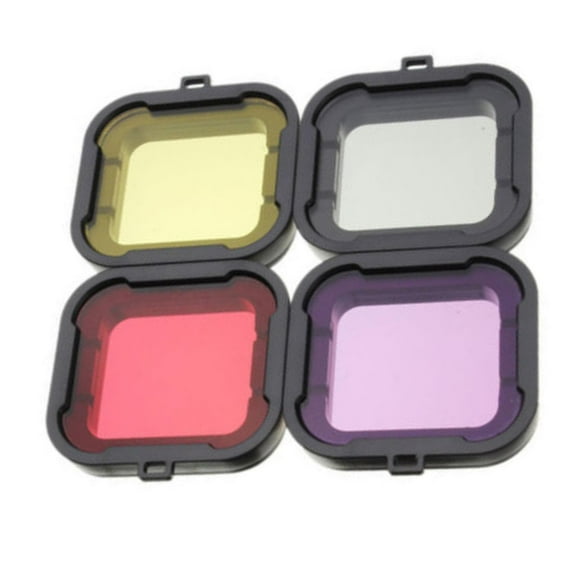 ABS Material Diving Filters for GoPro Hero 4/3+ for Capturing Vibrant Underwater Scenes