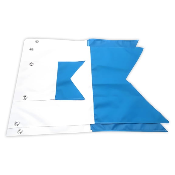 ABS Materials Diving Flag 3 Size Available 35cm 75cm 80cm For Snorkelers Scubas Diver Water Surfaces Identification