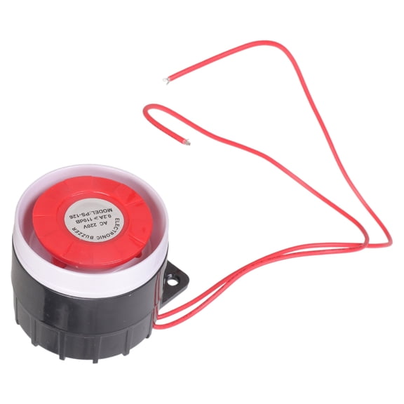 ABS Metal Security Alarm System 120dB Siren Screw On Mount For Home Business