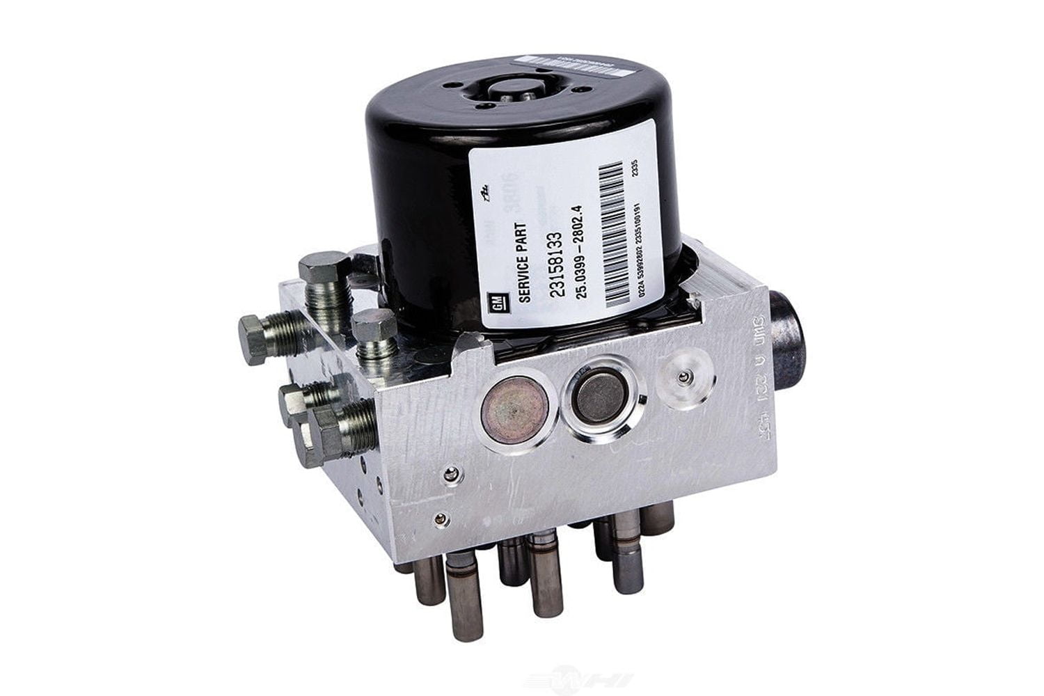 Black and Silver Stainless Steel ABS Modulator Valve Kit