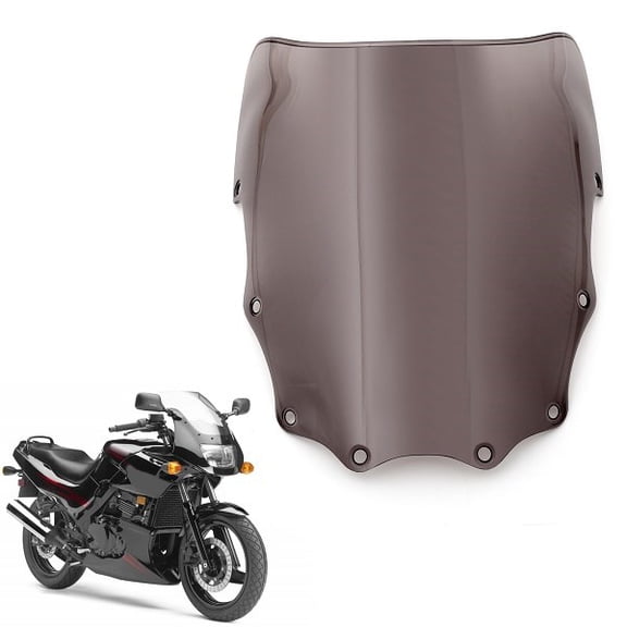 ABS Moto Windshield Windscreen For Kawasaki EX500 Ninja 500R 1987-2009 Smoke