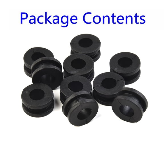 ABS - Motorcycle Rubber Grommet Mount-Set Side Cover Fender Universal Kits New
