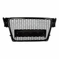 thumbnail image 1 of ABS Plastic Black Front Grille Kit with License Plate 1PC Fits select: 2012 AUDI A4 QUATTRO, 2010-2011 AUDI A4 PREMIUM, 1 of 7