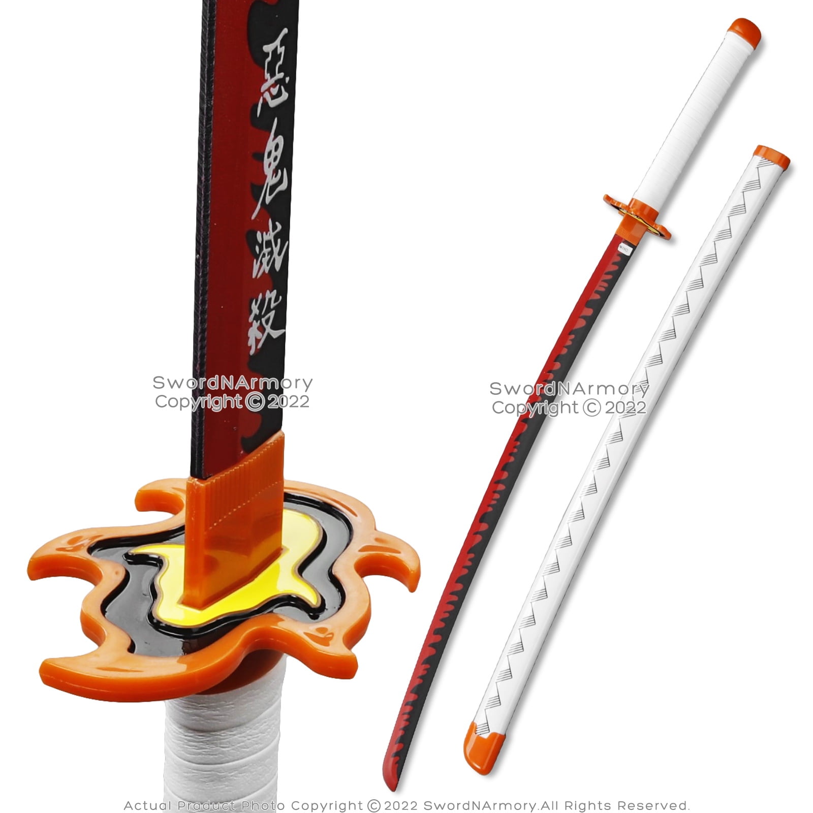 Espada Katana Nichirin Rengoku Kyojuro Hashira Das Chamas Demon