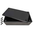 thumbnail image 1 of ABS Plastic Electronic Project Box with 4 Screws and Lid, 4.9" x 2.5" x 1.5", 1 of 6