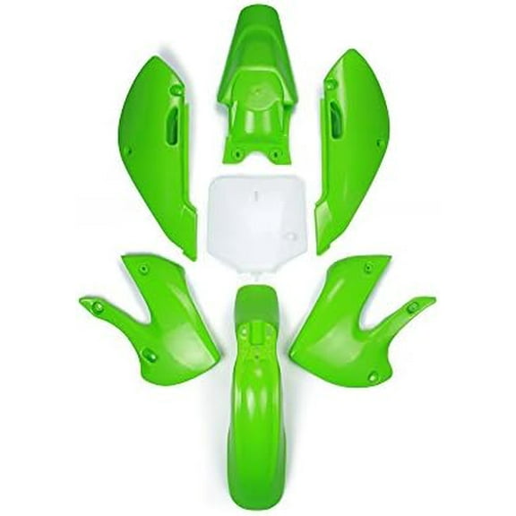 ABS Plastic Fender Fairing Body Work Kit Set For KLX110 2002-2013 KX-65 2000-2013 DRZ-110 2003-2005 Dirt Pit Bike