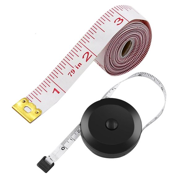 ABS Plastic Flexible Measuring Unit With 150cm Tape Measure And 200cm Soft Scale