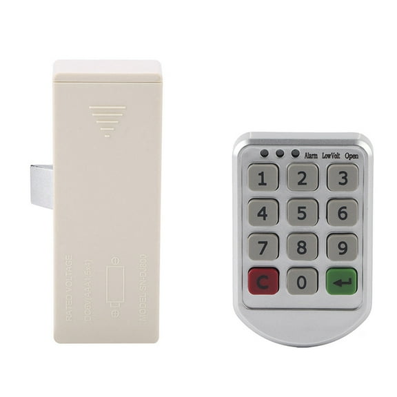 ABS Plastic Panel Digital Electronic Intelligent Password Keypad Number Cabinet Door Lock Digital Cabinet Door Lock