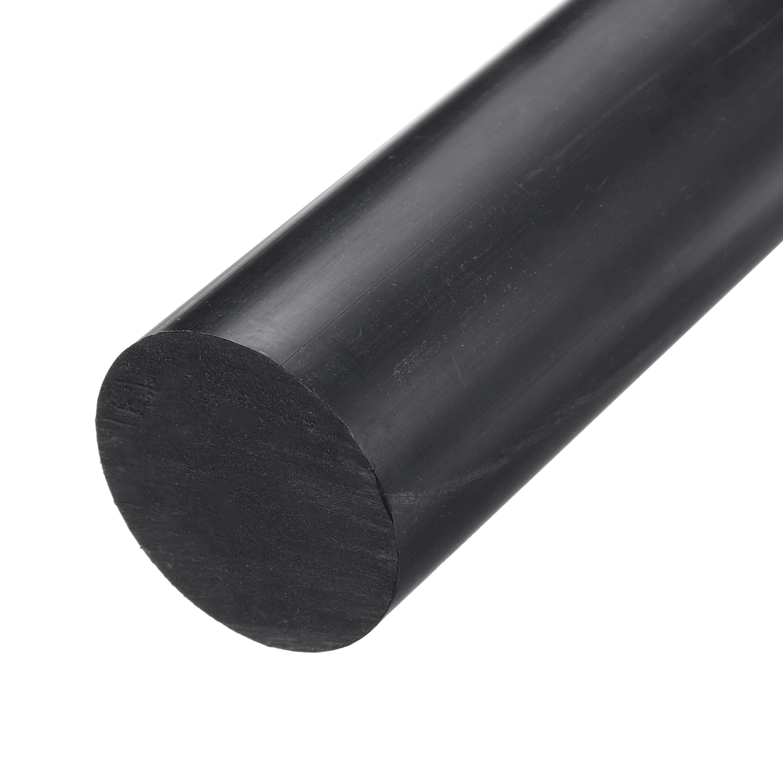 ABS Plastic Rod Round Solid Bar 50 mm x 200 mm Black for DIY Model ...