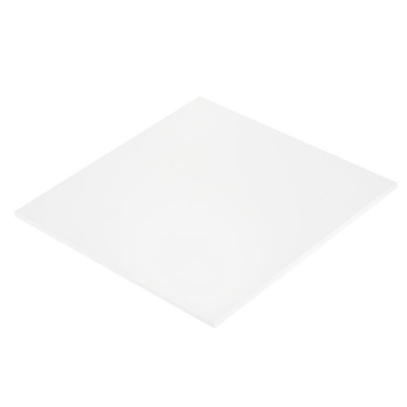 ABS Plastic Sheet 10 Inch x 10 Inch x 0.2 Inch ABS Styrene Sheets White