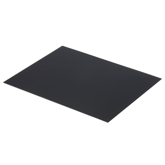 Uxcell ABS Plastic Sheet 10"x8"x0.04" ABS Styrene Sheets for Building Model DIY Crafts Panel Black