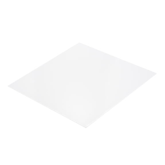 ABS Plastic Sheet 12 Inch x 12 Inch x 0.12 Inch ABS Styrene Sheets White