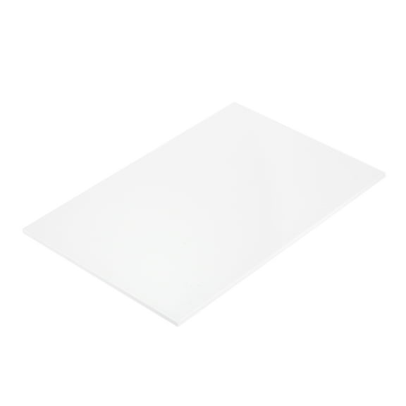 ABS Plastic Sheet 12 Inch x 8 Inch x 0.16 Inch ABS Styrene Sheets White