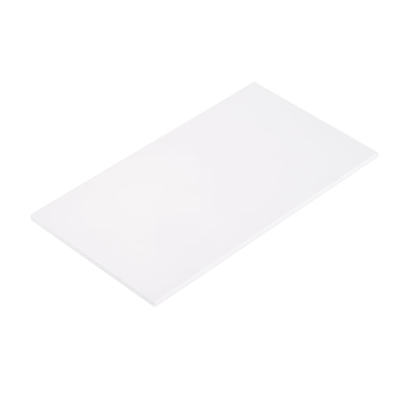Uxcell ABS Plastic Sheet 7"x4"x0.12" ABS Styrene Sheets for Building Model DIY Crafts Panel White