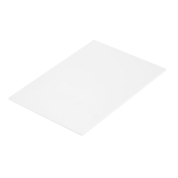 ABS Plastic Sheet 8 Inch x 6 Inch x 0.12 Inch ABS Styrene Sheets White