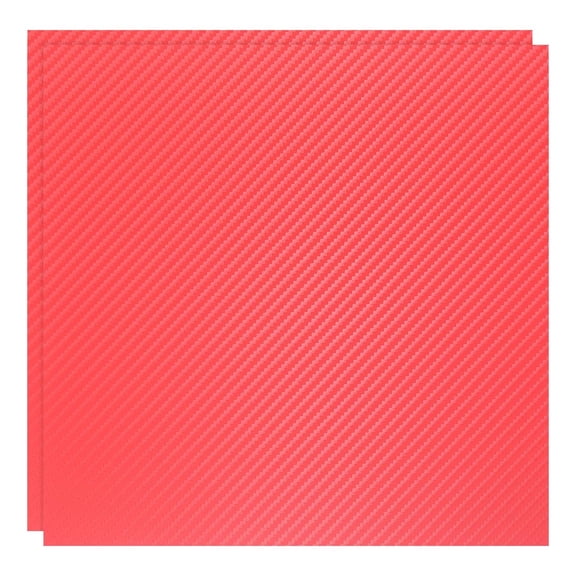 ABS Plastic Sheet 8 x Inch,Flexible Sheets 1/16 Inch Thick Thermoplastic with Carbon Fiber Red for DIY Crafts Decors
