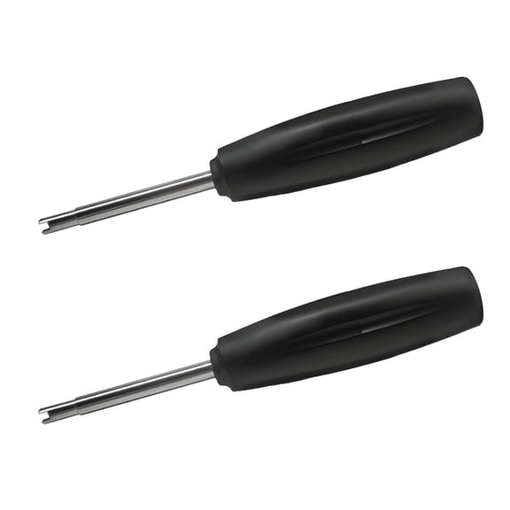 ABS Plastic Valves Cores Remover with Build In Deflator Lightweight Tire Valves Stem for Quick Tire Pressure Adjustment
