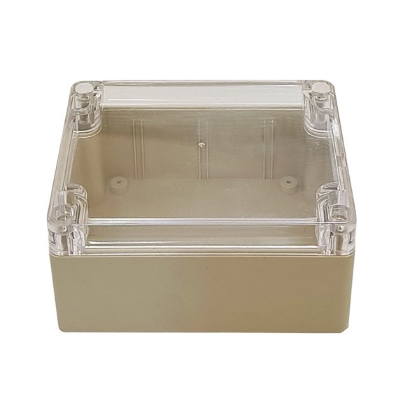 ABS Project Box Clear Cover 1159055mm Internal Posts Small Module Installation Housing Rectangular Receiver Board Storage Enclosure