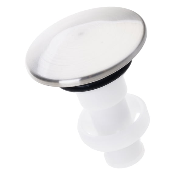 ABS Push Down Drain Stoppers Popup Drain Stop for Sink with Strong Construction & Simple Installation Not Tool Need