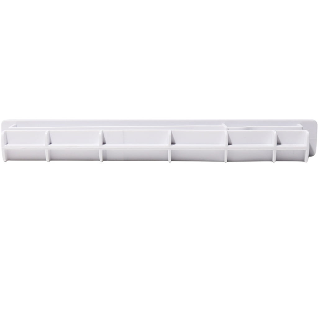 ABS Refrigerator Drawer Center Rails 12.8 Inches for Easy Installation Sliding