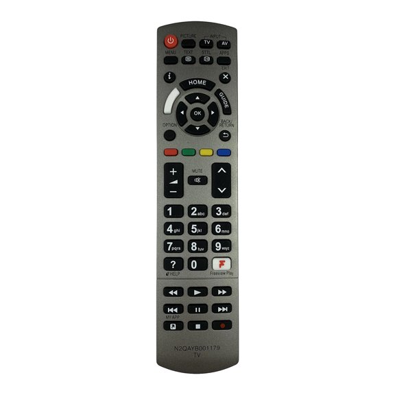 ABS Remote Control For N2QAYB001179 LCD Device Featuring Intuitived Button And Instantly Setups English