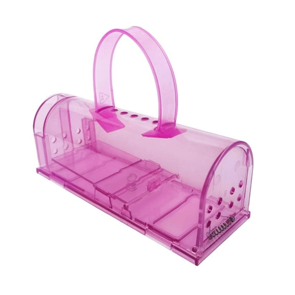 ABS Reusable Humane Mouse Trap Handheld Design Easy to Use for Kitchen Yard Warehouse and Pet Safe Control