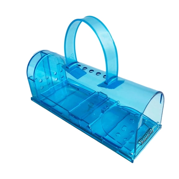 ABS Reusable Humane Mouse Trap Handheld Design Easy to Use for Kitchen Yard Warehouse and Pet Safe Control