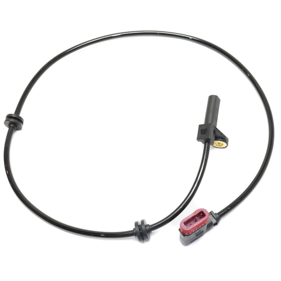 ABS SPEED SENSOR Compatible with MERCEDES-BENZ CL-CLASS/S-CLASS 07-10 REAR RH=LH, 2 Male Terminals, Pin Type, Wheel Mounted, 28 in. Harness
