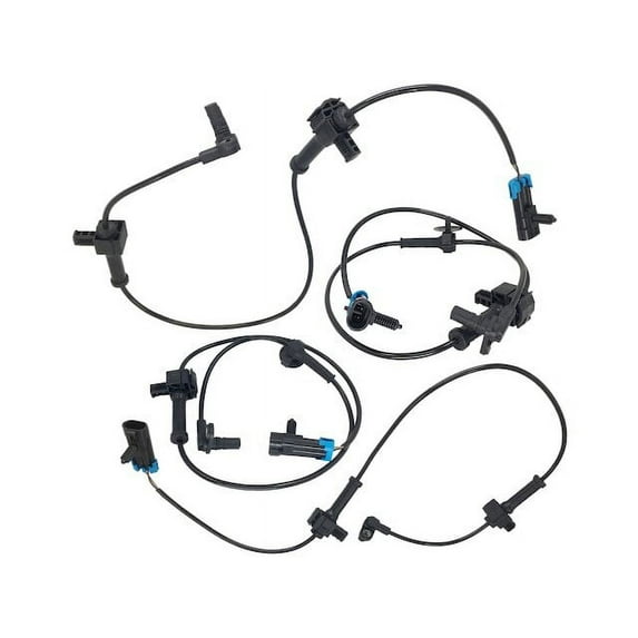 ABS Speed Sensor Kit - Compatible with 2007 - 2012 GMC Sierra 1500 2008 2009 2010 2011