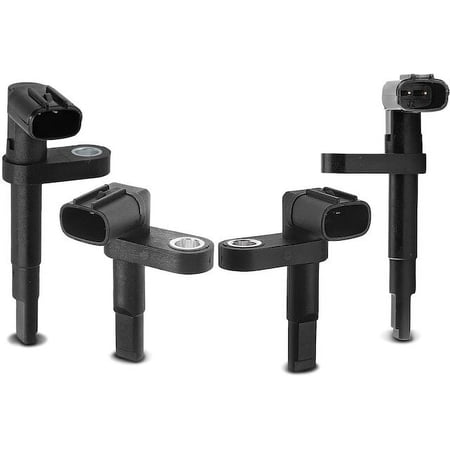 ABS Speed Sensor Set 4 - Compatible with 2010 - 2017 Lexus LS460 4.6L V8 - Autopart Premium