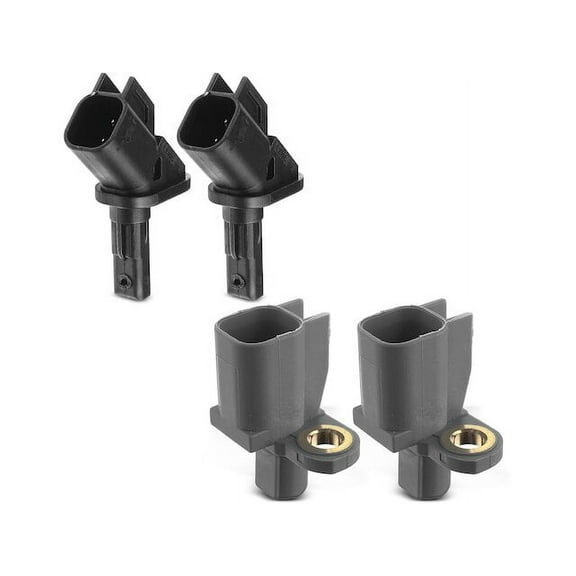 ABS Speed Sensor Set 4 - Compatible with 2012 - 2018 Ford Focus 2013 2014 2015 2016 2017