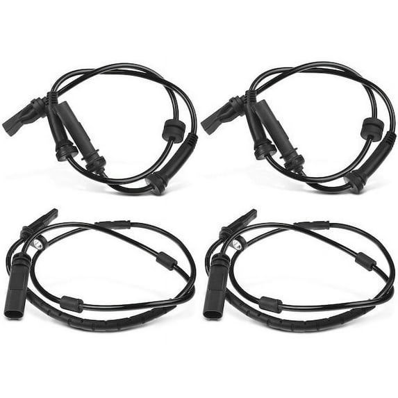 ABS Speed Sensor Set 4 - Compatible with 2014 - 2016 BMW 328i GT xDrive Base 2.0L 4-Cylinder - Autopart Premium