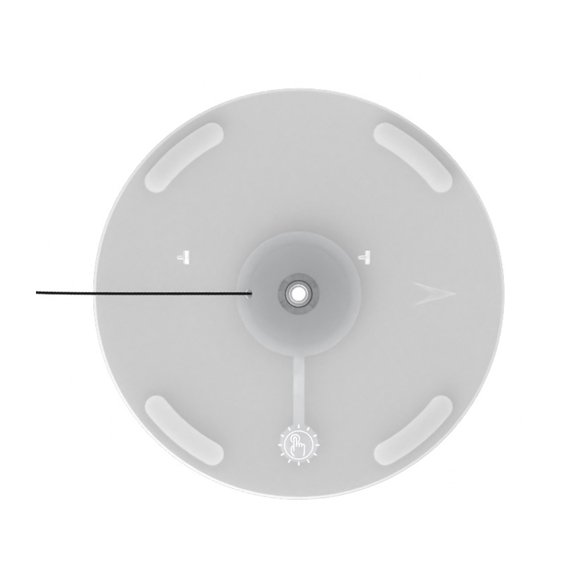 ABS Stand Vertical Stand Convenient Vertical Base Easy to Use Base Stand 155mm Diameter Simple Installation for Slim