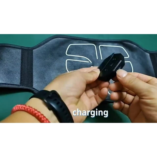 ABS Stimulator Ab Abdominal Toning Belt Muscle Toner Portable Fitness