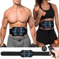 thumbnail image 1 of ABS Stimulator, Abs Muscle Training Belt, Ab Stimulator USB Rechargeable Portable Abdomen, 1 of 5