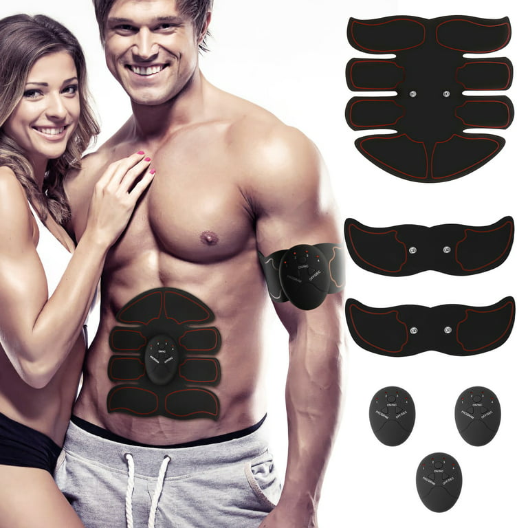 ABS Stimulator Muscle Toner EMS Abdominal Toning Belts Body Fitness Trainer  