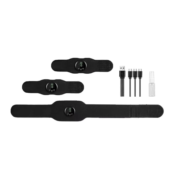 ABS Stimulator Muscle Toner EMS Muscle Stimulator Machine for Abdomen/Arms/Legs (3packs)