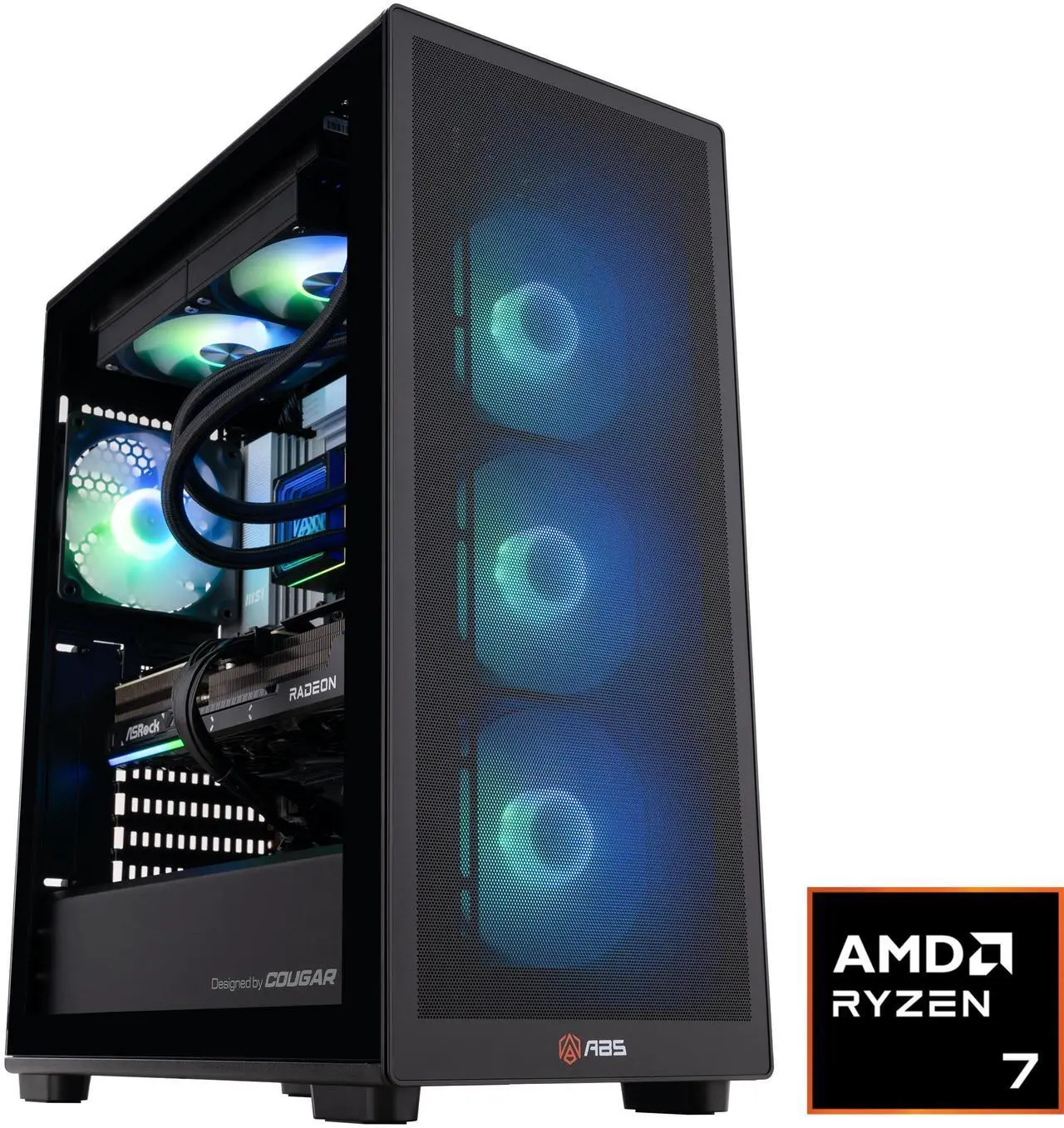 ABS Stratos Ruby Gaming PC - Windows 11 - AMD Ryzen 7 9800X3D - Radeon RX 9070 XT - 32GB DDR5 6400MHz - 1TB M.2 SSD