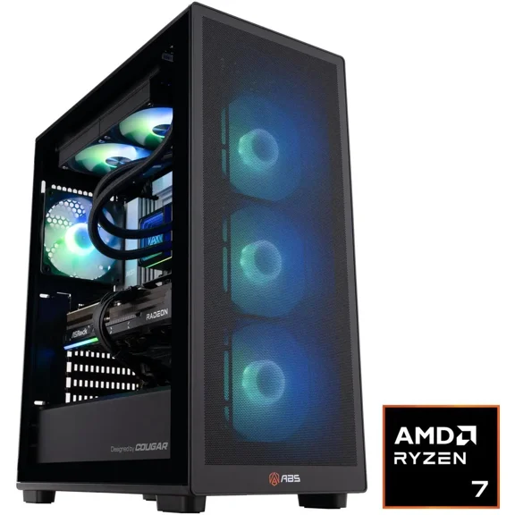 ABS Stratos Ruby Gaming PC - Windows 11 - AMD Ryzen 7 9800X3D - Radeon RX 9070 XT - 32GB DDR5 6400MHz - 1TB M.2 SSD