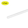 thumbnail image 1 of ABS Styrene Plastic Round Bar Rod,5/32" Dia 20" Length,White for Architectural Model Making DIY 6pcs, 1 of 5