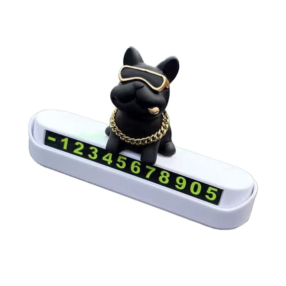 ABS Temporary Parking Number Plate for Quick Stops and Short-Term Use, Easy to Attach to License Plate and Fits Most Vehicles