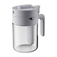 thumbnail image 1 of ABS Transparent Glass Jar - Airtight Lid+Spoon, Lockable, Flexible Storage, for Kitchen Spices/Herbs/Condiments/Snacks, 1 of 3