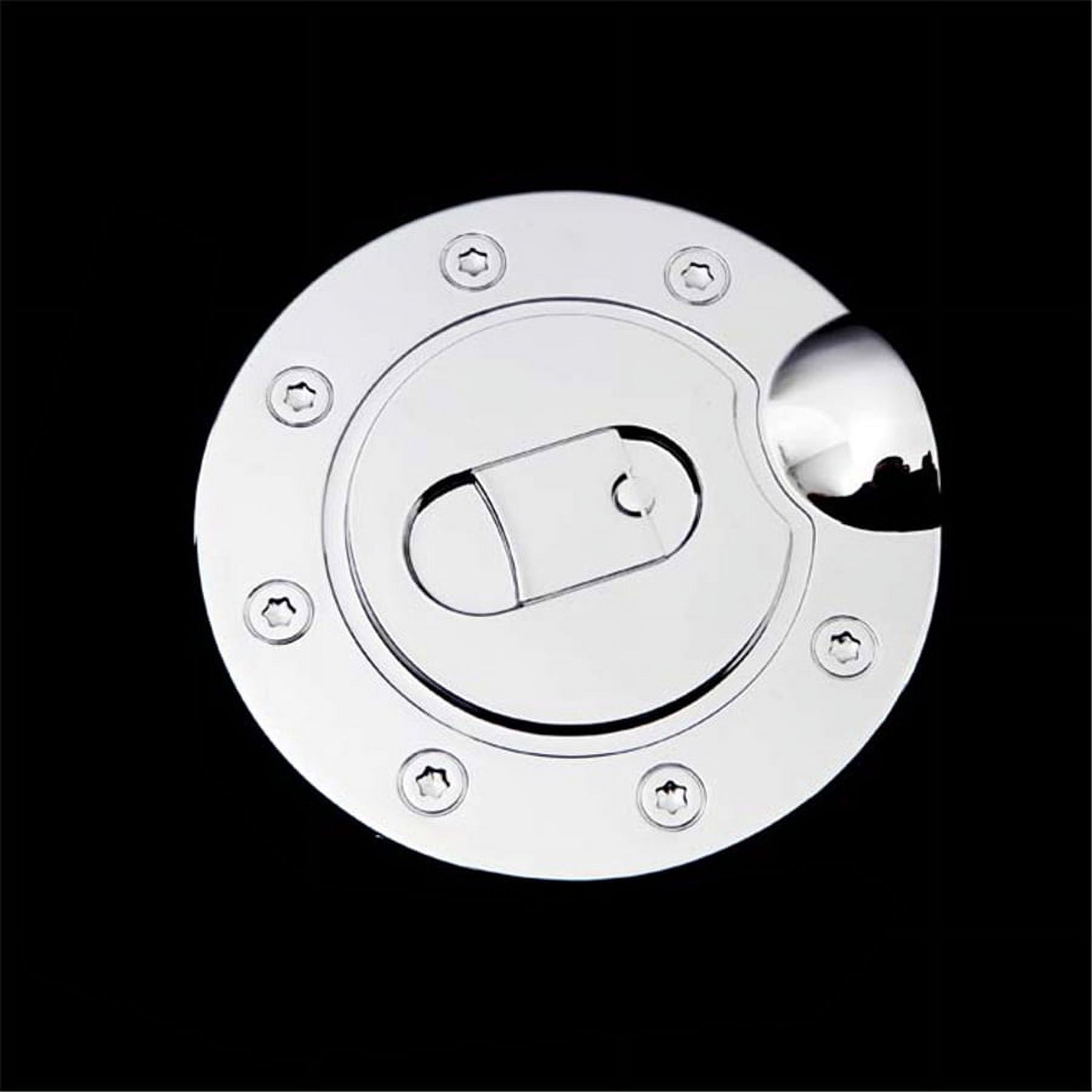 ABS Triple Chrome Car Fuel Gas Tank Door Cover Cap Plate For 20042008